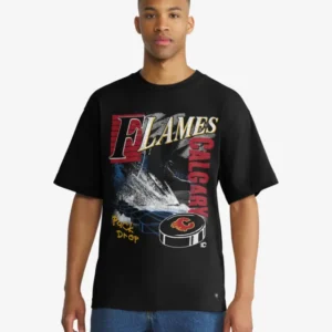 CALGARY FLAMES FRESH ICE '47 FOUNDATION TEE