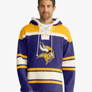 MINNESOTA VIKINGS SUPERIOR LACER HOOD MENS