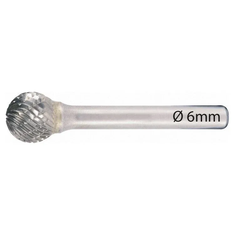 Deltach Frässtifte 6 mm, Form D, Kopfstärke 6 mm 734322