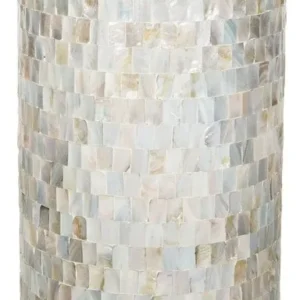 Safavieh Ariel Square Mosaic Round Stool | Stools | Modishstore - 1